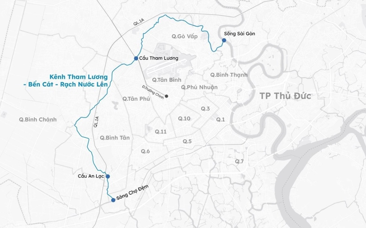 Kênh dài nhất TP. HCM như thế nào trong tương lai?