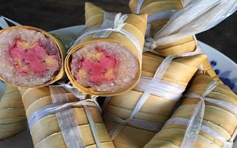 Bánh chuối hấp miền Tây