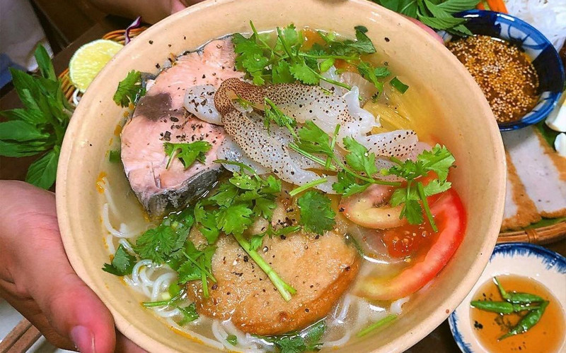 Bún sứa Ninh Thuận thơm ngon