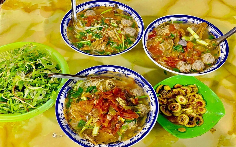 Bún Sung - Món đặc sản Nam Định