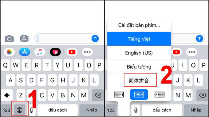 Cách cài bàn phím Trung Quốc cho iPhone, iPad đơn giản nhất