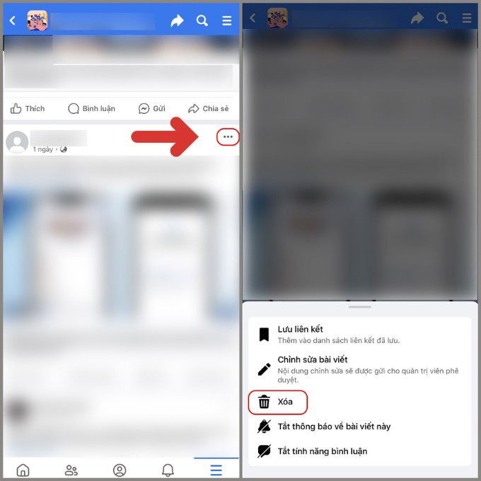 Cách xóa bài viết trên Facebook một cách nhanh chóng, dễ dàng