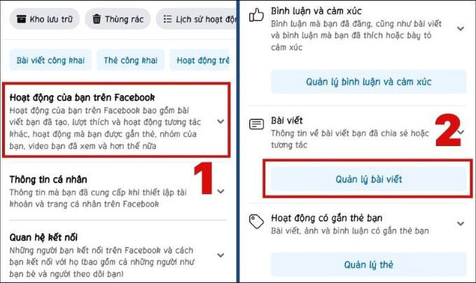 Cách xóa bài viết trên Facebook một cách nhanh chóng, dễ dàng