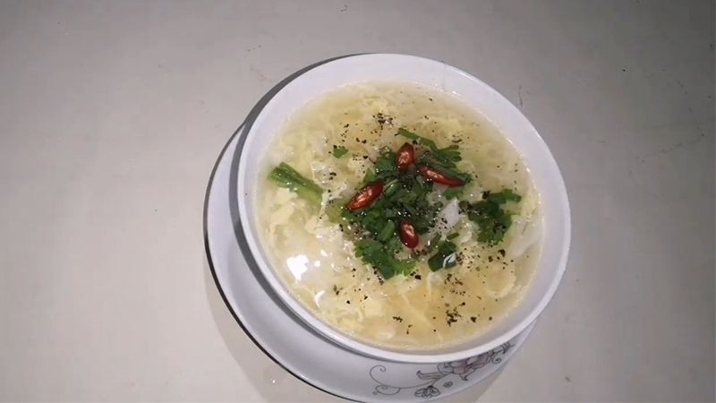 Canh Bắp Cải Trứng