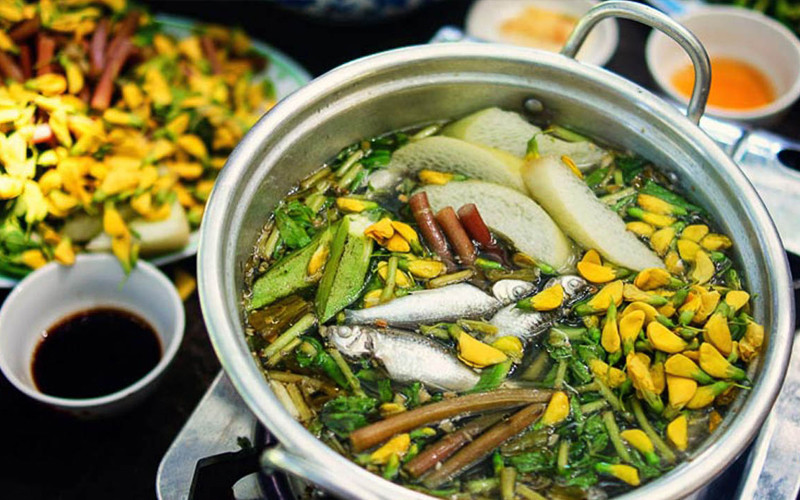 Canh chua cá linh Bến Tre nổi tiếng