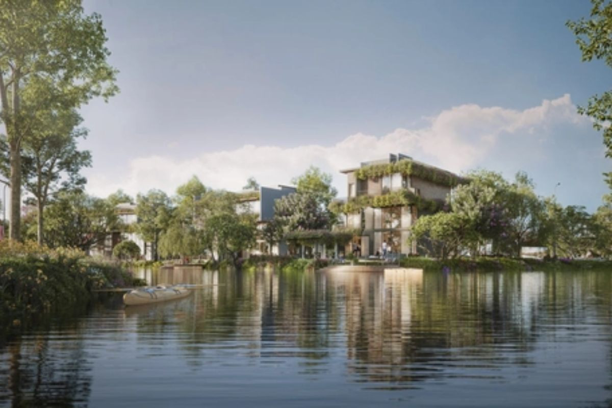 Cảnh quan tự nhiên tại Blue Zones Ecovillage Saigon River