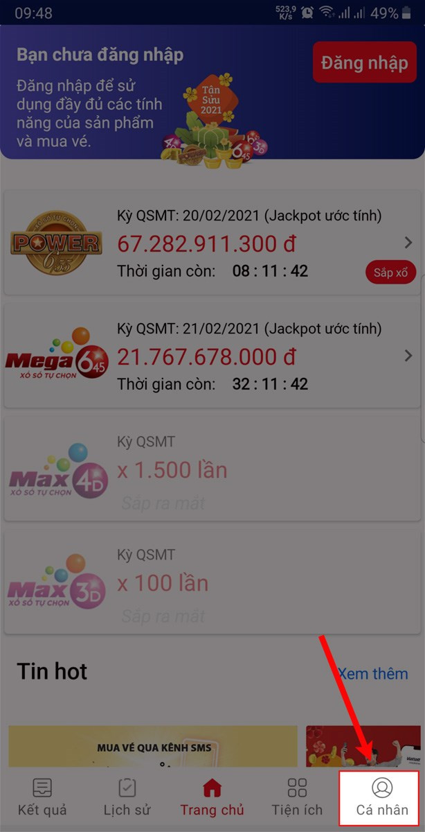 Cách mua Vietlott trên điện thoại qua SMS đơn giản