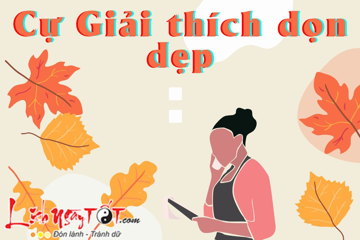 Cự Giải thích dọn dẹp