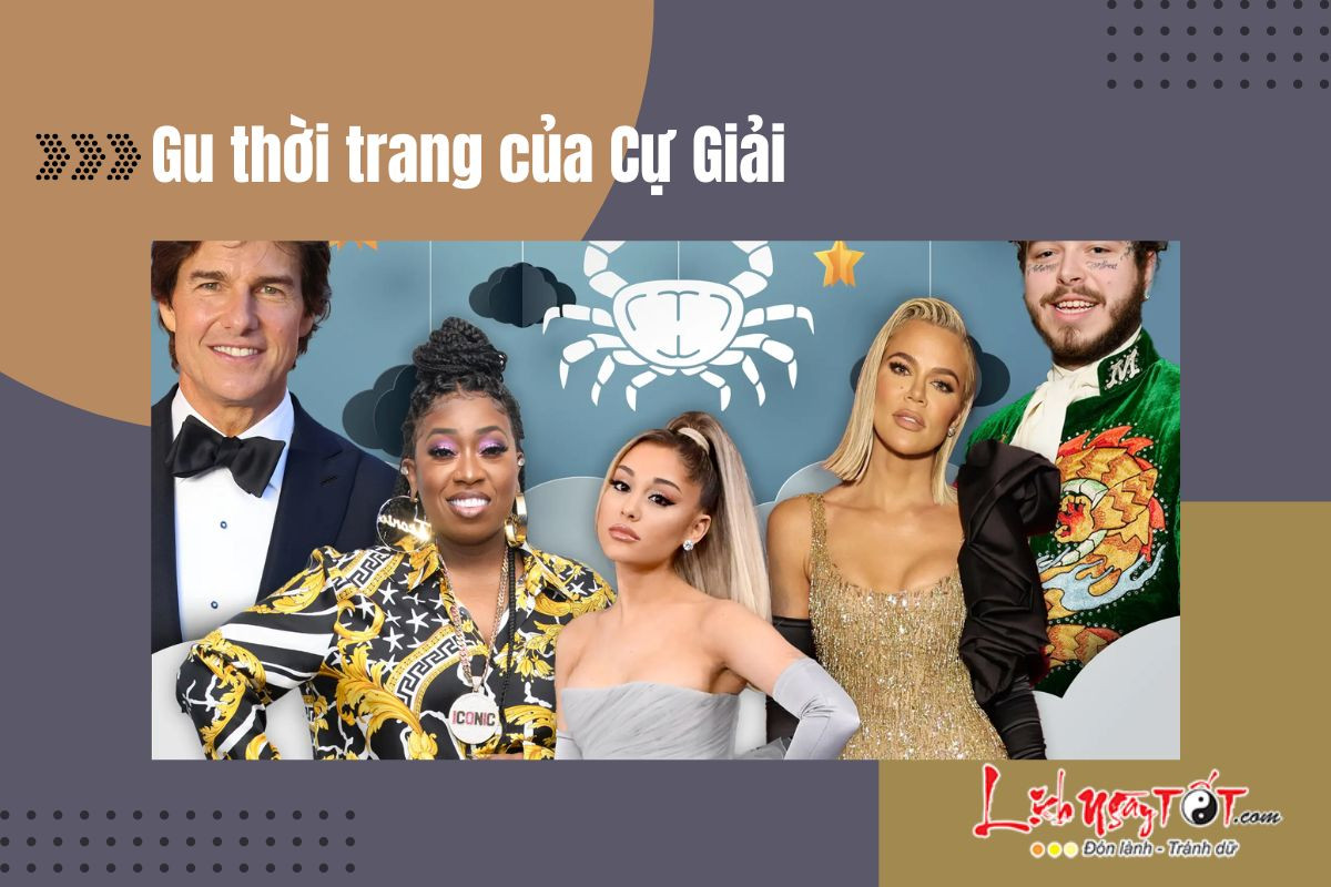 Gu thời trang của Cự Giải