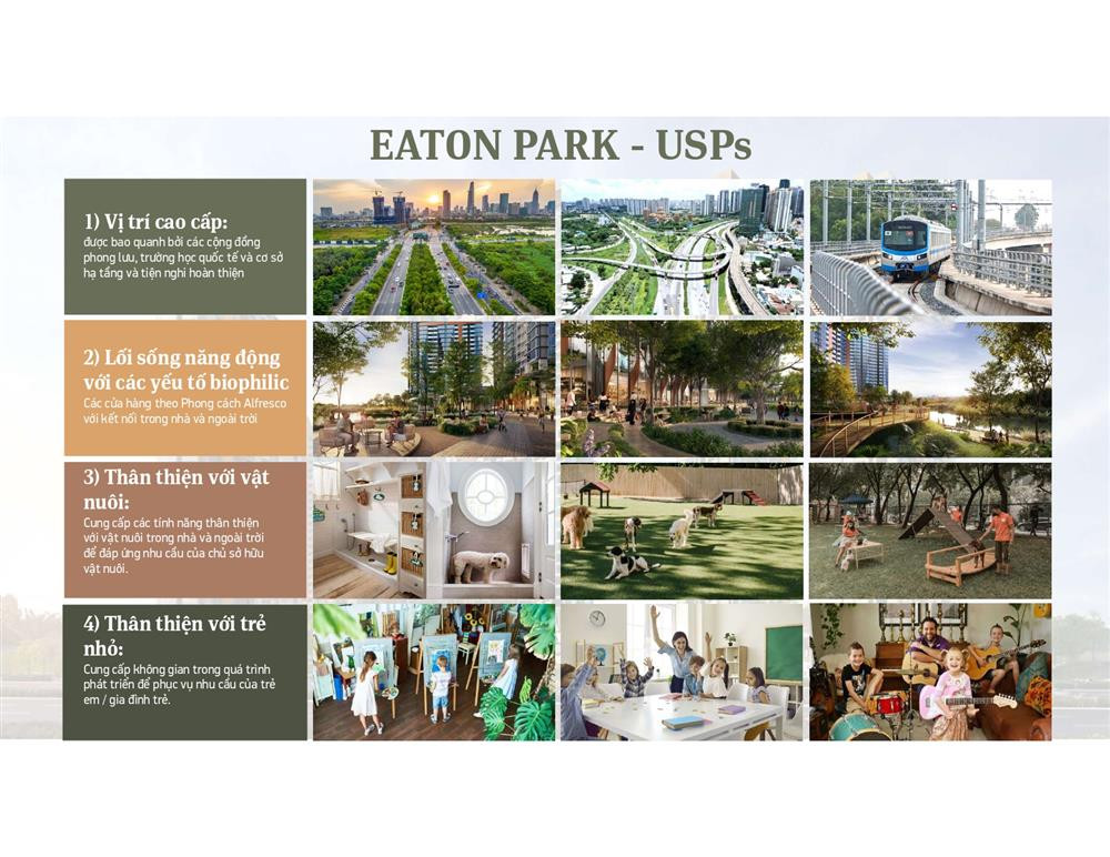 Hình ảnh tổng thể dự án Eaton Park