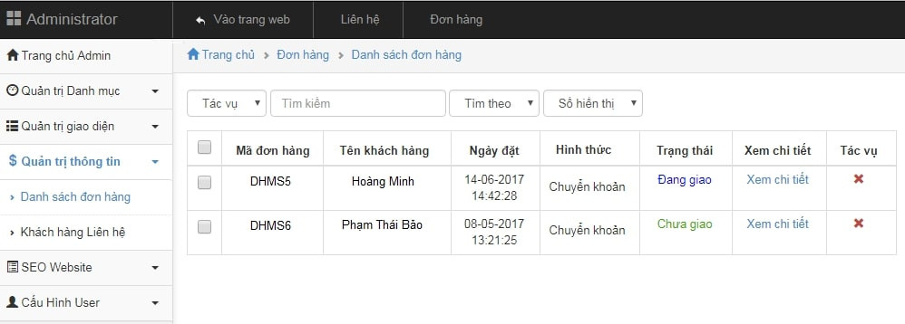 Hướng dẫn quản trị website bước 10