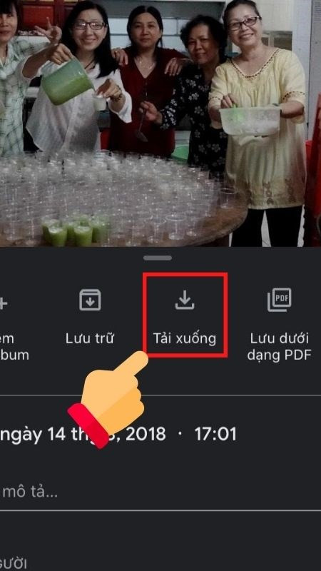 Cách tải ảnh từ Google Photos về điện thoại và máy tính một cách nhanh chóng và đơn giản