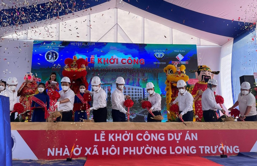 Khởi công Dự án nhà ở xã hội phường Long Trường, TP. Thủ Đức