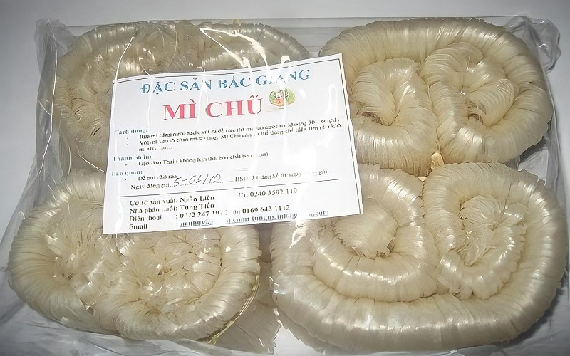 Mì Chũ - Đặc sản Bắc Giang