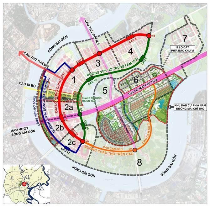 Những thông tin cần biết về Khu đô thị Thủ Thiêm 2022