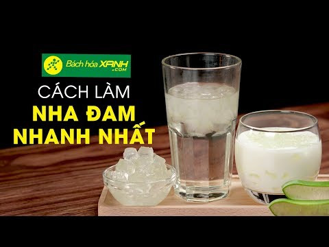 Nha đam giòn ngon và bổ dưỡng