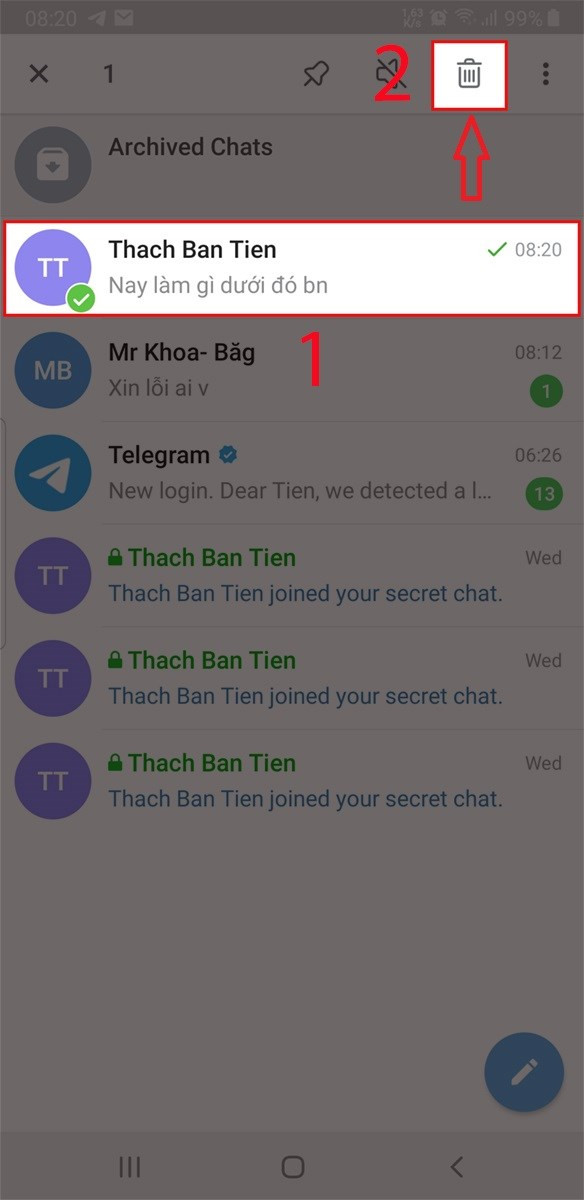 Hướng dẫn sử dụng Telegram trên điện thoại và máy tính từ A đến Z cho người mới bắt đầu.