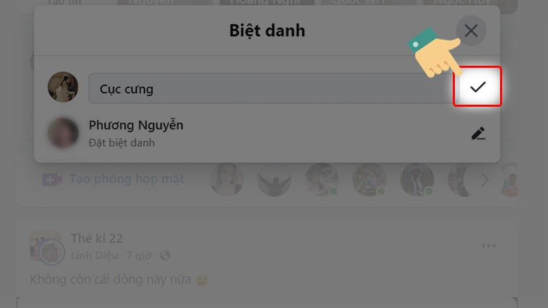 Cách đặt biệt danh trên Messenger cho máy tính và điện thoại