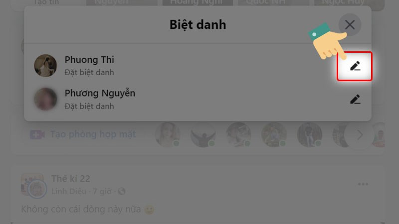 Cách đặt biệt danh trên Messenger cho máy tính và điện thoại