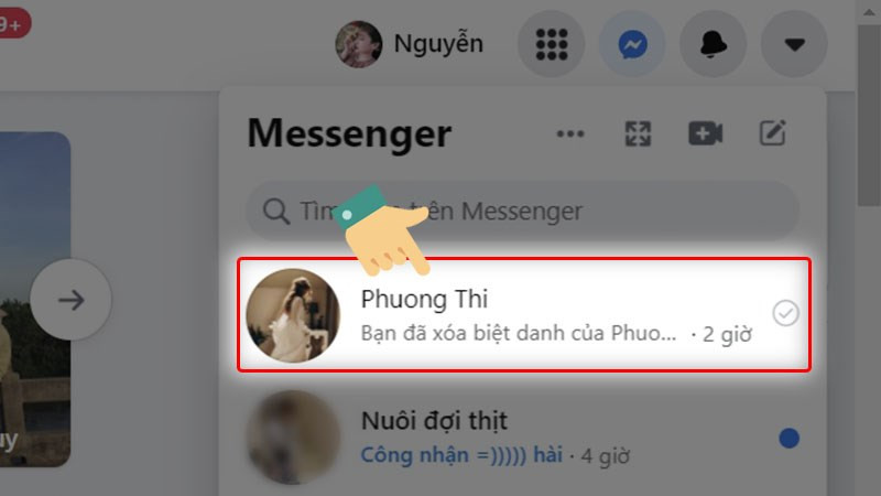 Cách đặt biệt danh trên Messenger cho máy tính và điện thoại