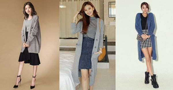 Phối đồ với cardigan sáng tạo của Suzy