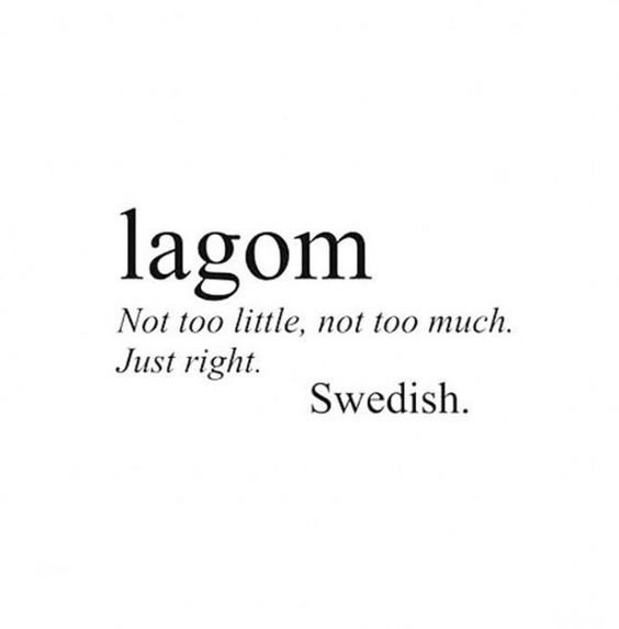 Phong cách lagom – Bí quyết sống đủ vẫn hạnh phúc