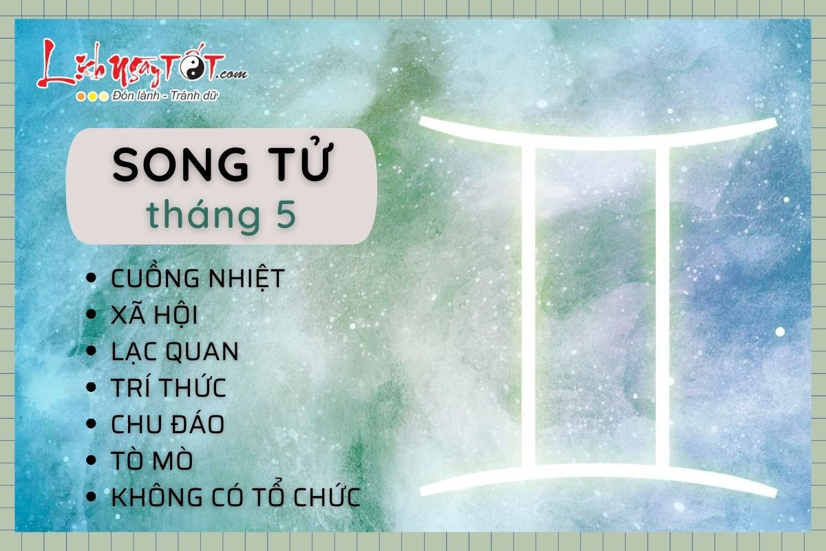 Sự khác biệt giữa Song Tử tháng 5 và Song Tử tháng 6: Tưởng giống nhưng lại rất khác