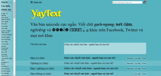 Cách viết chữ kiểu trên Facebook: Đổi font chữ, in đậm, in nghiêng