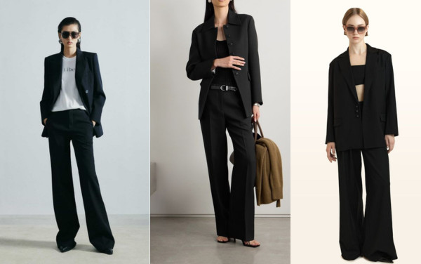 Sự kết hợp hoàn hảo giữa blazer và quần ống loe cho nàng công sở