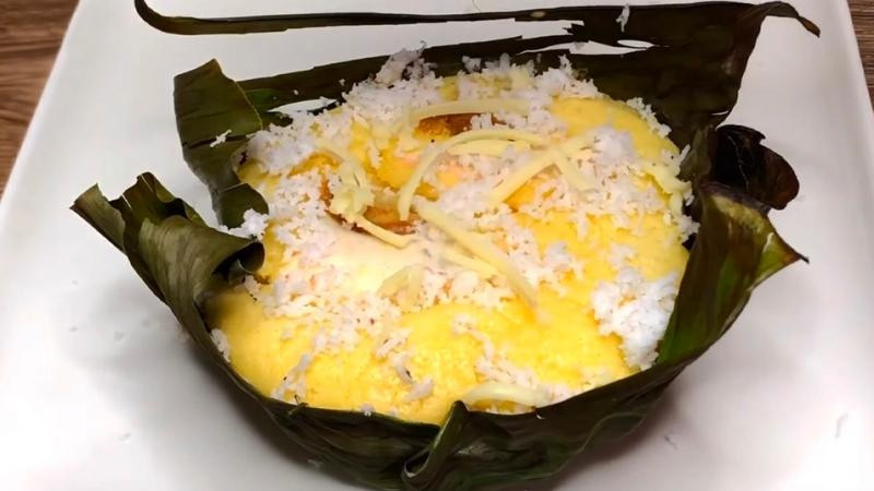 Thành phẩm bánh bibingka