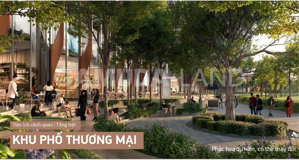 Tiện ích Eaton Park - Khu thương mại