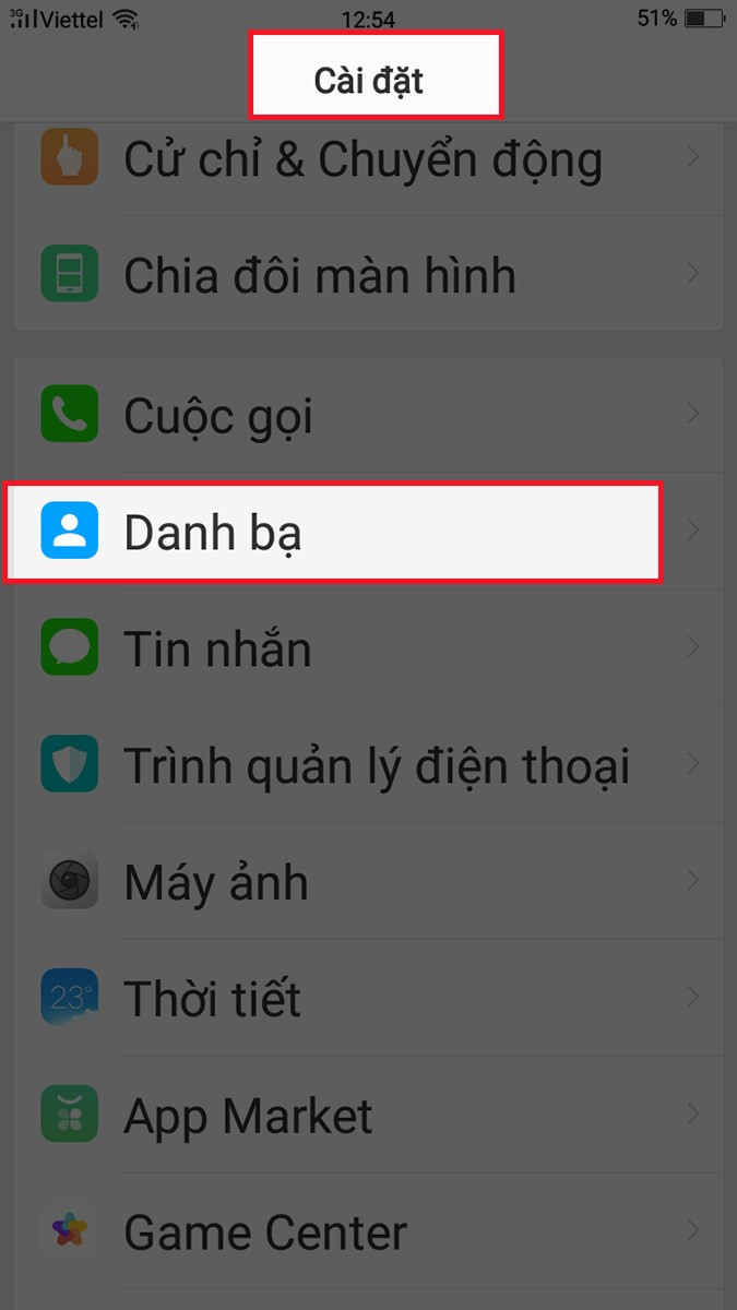 Cách sao chép danh bạ từ điện thoại sang SIM trên Android