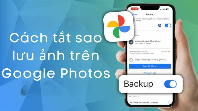 Hướng dẫn 3 cách tắt sao lưu ảnh trên Google Photos nhanh chóng