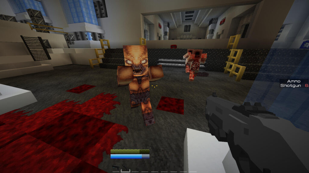 Xuất hiện bản mod mang cả địa ngục Doom vào thế giới Minecraft, mời bạn tải về