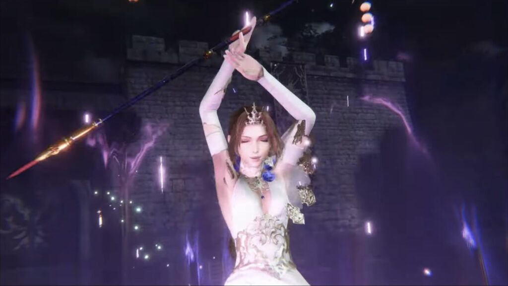 Aerith trong váy cưới