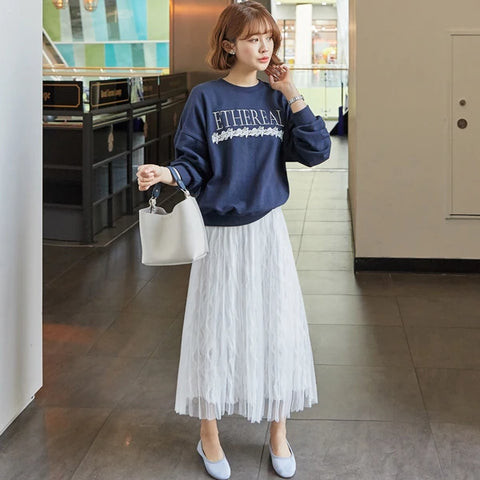 10 cách phối đồ với áo sweater siêu chất cho các nàng