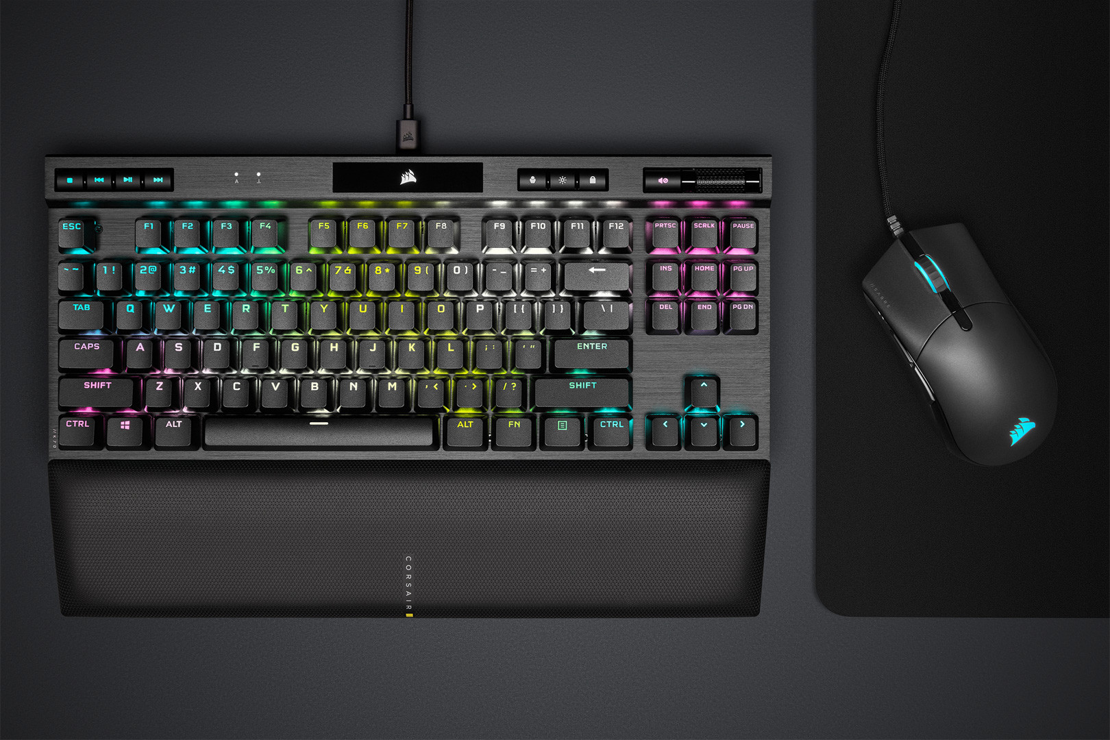 Corsair trình làng bàn phím cơ quang học K70 RGB TKL giúp game thủ chinh phục đam mê