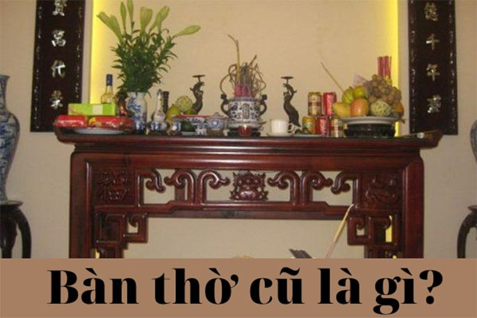 Bàn thờ cũ cần xử lý như thế nào?