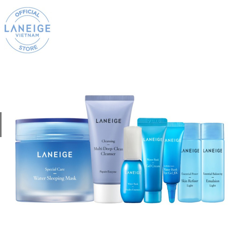 Bộ Chăm Sóc Da Mặt Hàn Quốc Laneige Ban Đêm