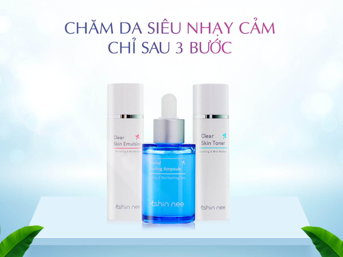 Bộ Chăm Sóc Da Mặt Hàn Quốc Shin Nee