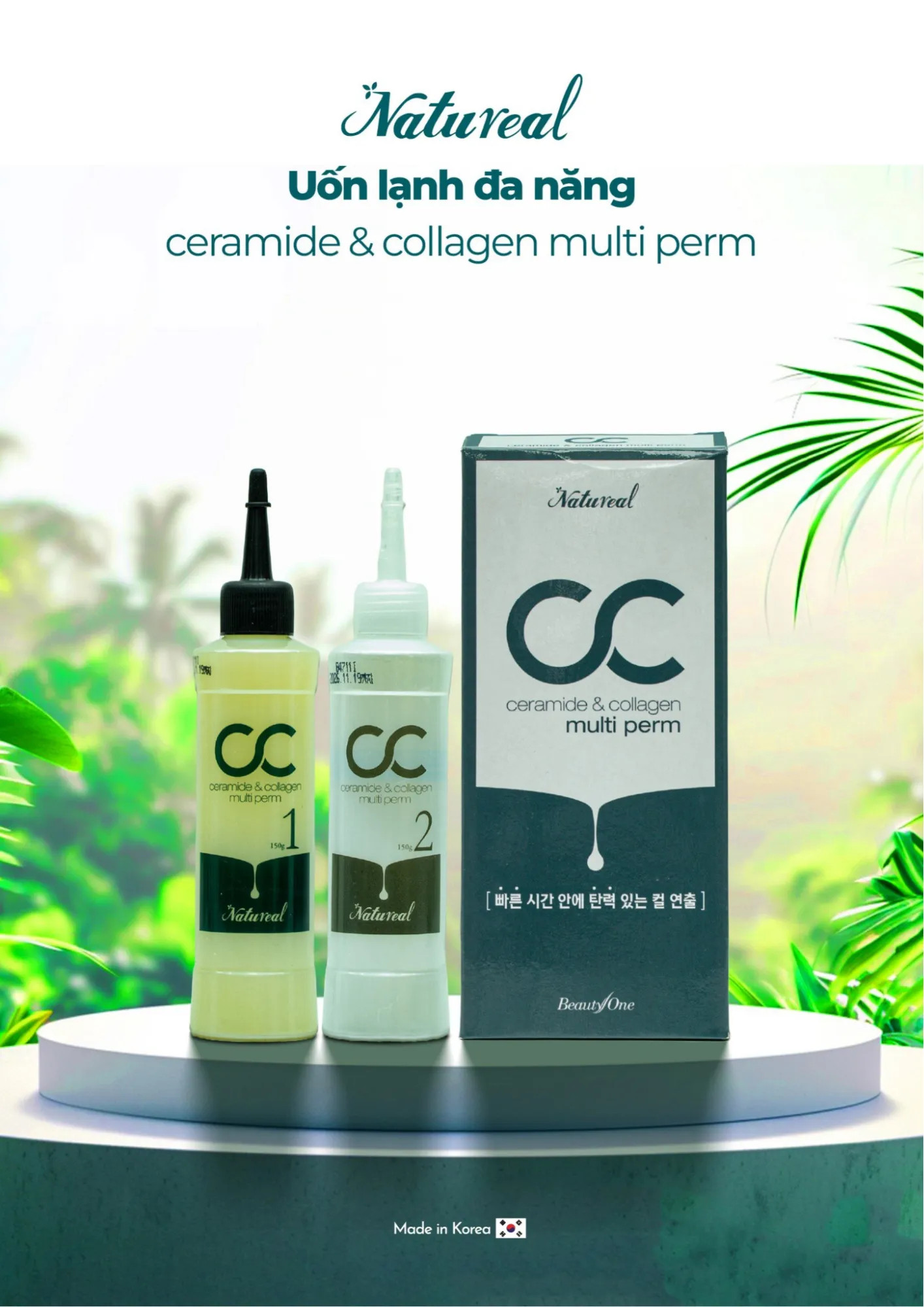 Bộ uốn lạnh đa năng CC – Ceramide Collagen Multi Perm