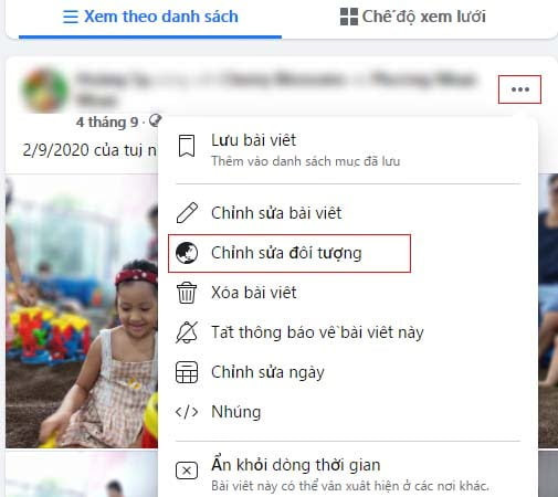 Cách chặn người khác xem Facebook status