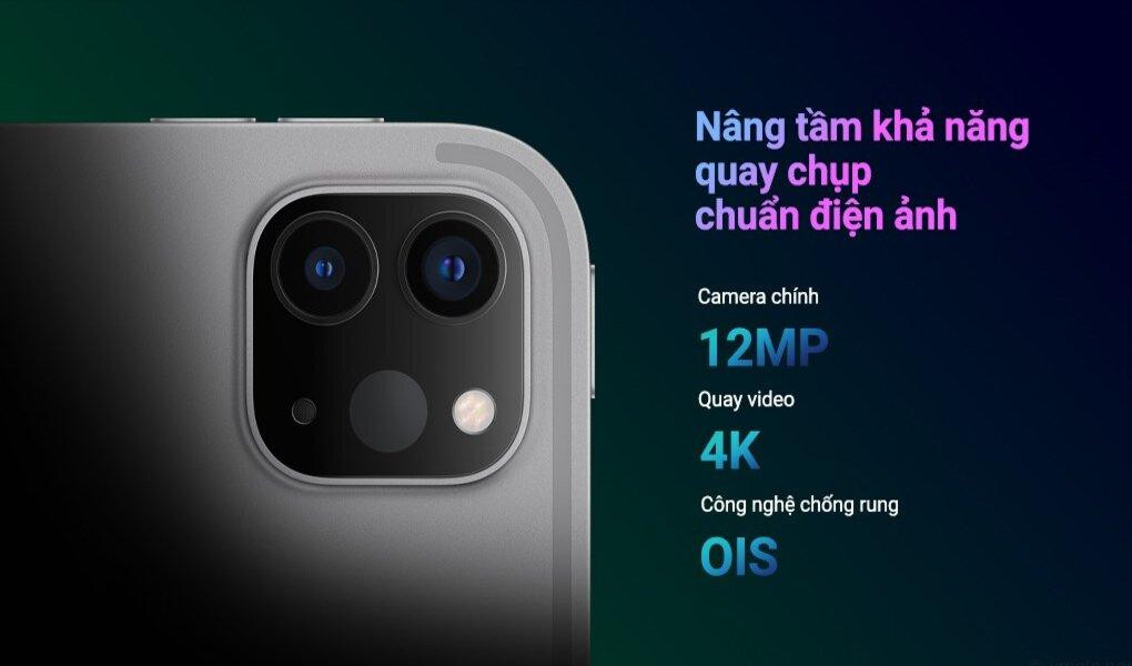 Camera chất lượng cao trên iPad Pro M2