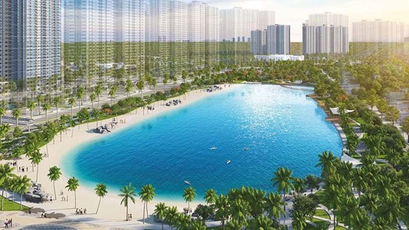 Cảnh quan đẹp tại The Beverly Vinhomes Grand Park