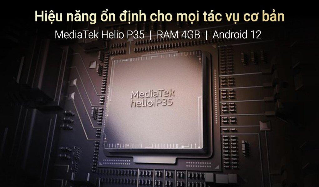 Chip Helio P35 mạnh mẽ