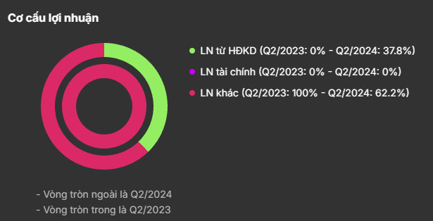 Cơ cấu lợi nhuận HBC