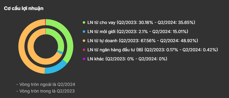 Cơ cấu lợi nhuận SSI