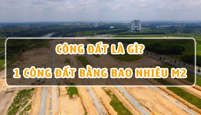 Công đất là gì? 1 Công đất bằng bao nhiêu M2?