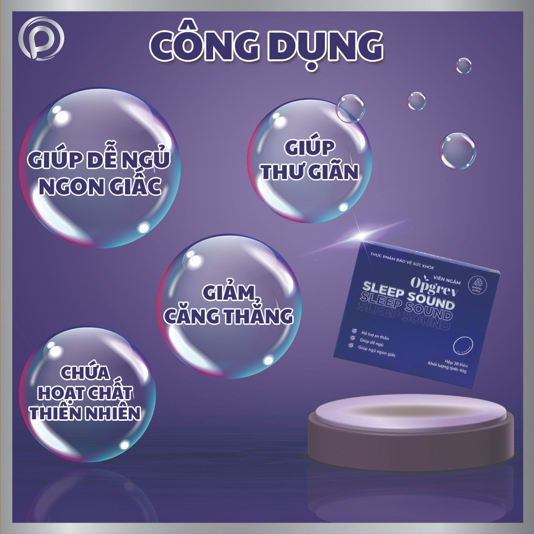 Công dụng của kéo ngấm ngủ ngon Opgrev Sleep Sound