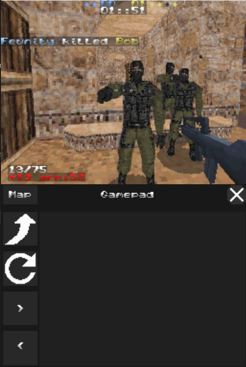 Game thủ khéo tay hay mò đem trò FPS huyền thoại Counter-Strike 1.6 lên Nintendo DS dù chưa chơi lần nào